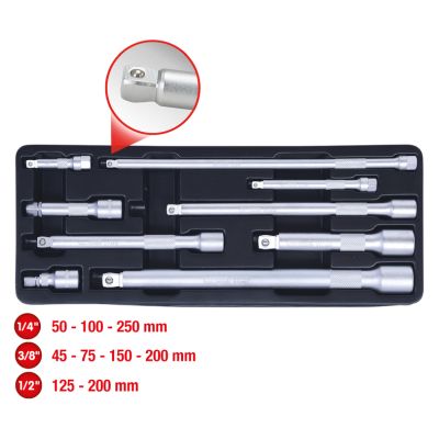 KS TOOLS - 911.0009 - Set produžetaka, nasadni ključ (Alat, univerzalni)