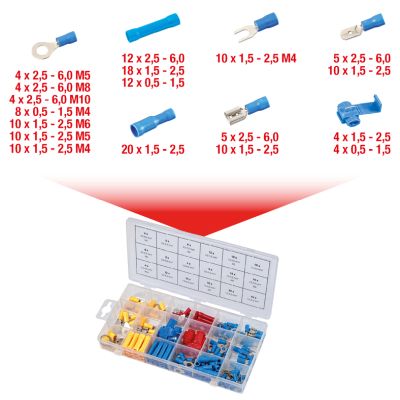 KS TOOLS - 970.0290 - Kutija garniture sitnih delova (Radionička oprema)