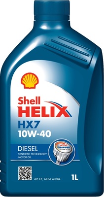 Ulje SHELL helix hx7 diesel plus 10w40 1l