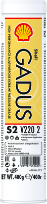 SHELL gadus s2 v220 2 / retinax ep 2 1/0.4l