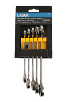 Picture of LASER TOOLS - 6295 - Ratchet Ring Open-ended Spanner Set (Tool, universal)