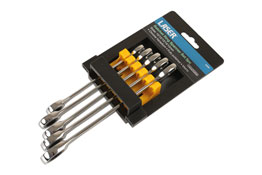 Picture of LASER TOOLS - 6295 - Ratchet Ring Open-ended Spanner Set (Tool, universal)