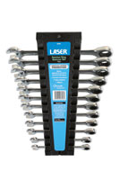 Picture of LASER TOOLS - 6296 - Ratchet Ring Open-ended Spanner Set (Tool, universal)