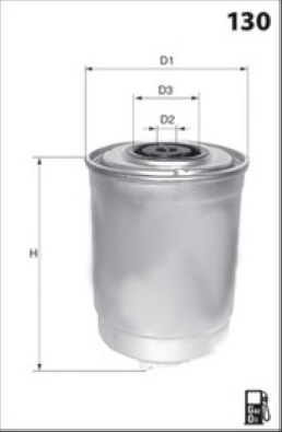 Image de Filtre à carburant - MISFAT - M631