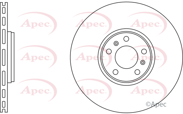 Picture of APEC - DSK2734 - Brake Disc (Braking System)