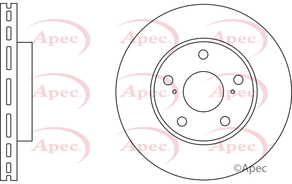 Picture of APEC - DSK2745 - Brake Disc (Braking System)