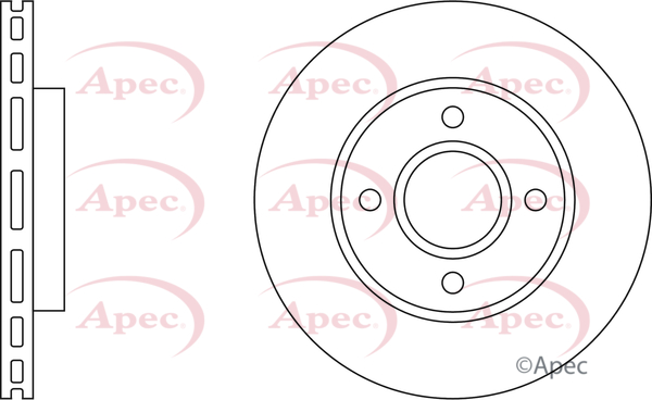 Picture of APEC - DSK815 - Brake Disc (Braking System)