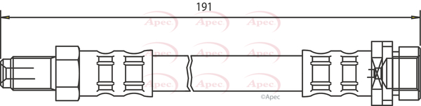 Picture of APEC - HOS3239 - Brake Hose (Braking System)