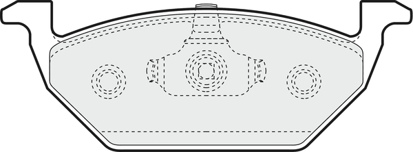 Picture of APEC - PD3030 - Brake Pad Set, disc brake (Braking System)