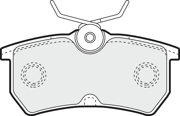 Picture of APEC - PD3040 - Brake Pad Set, disc brake (Braking System)