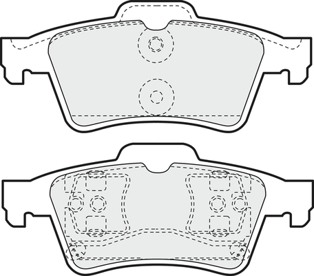 Picture of APEC - PD3062 - Brake Pad Set, disc brake (Braking System)