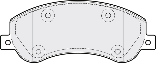 Picture of APEC - PD3093 - Brake Pad Set, disc brake (Braking System)