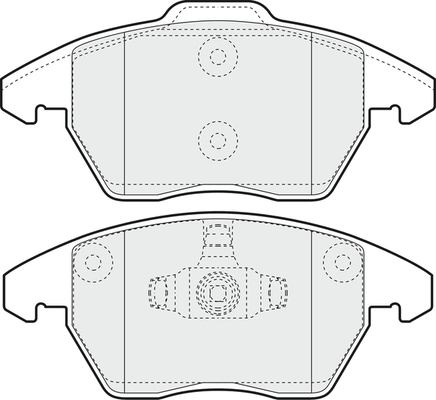 Picture of APEC - PD3195 - Brake Pad Set, disc brake (Braking System)