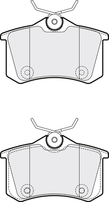 Picture of APEC - PD3276 - Brake Pad Set, disc brake (Braking System)