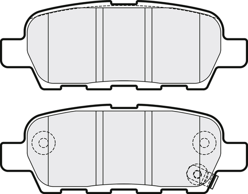 Picture of APEC - PD3280 - Brake Pad Set, disc brake (Braking System)