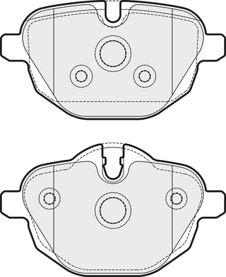 Picture of APEC - PD3346 - Brake Pad Set, disc brake (Braking System)