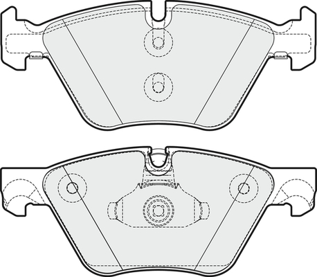 Picture of APEC - PD3349 - Brake Pad Set, disc brake (Braking System)