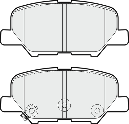 Picture of APEC - PD3363 - Brake Pad Set, disc brake (Braking System)