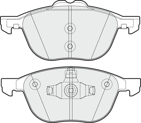 Picture of APEC - PD3373 - Brake Pad Set, disc brake (Braking System)