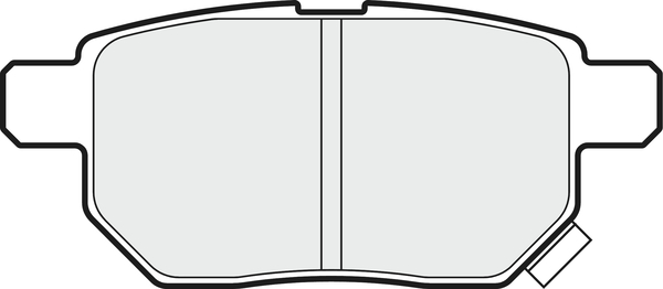 Picture of APEC - PD3665 - Brake Pad Set, disc brake (Braking System)