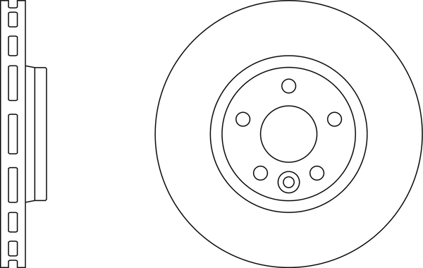 Picture of APEC - SDK6020 - Brake Disc (Braking System)