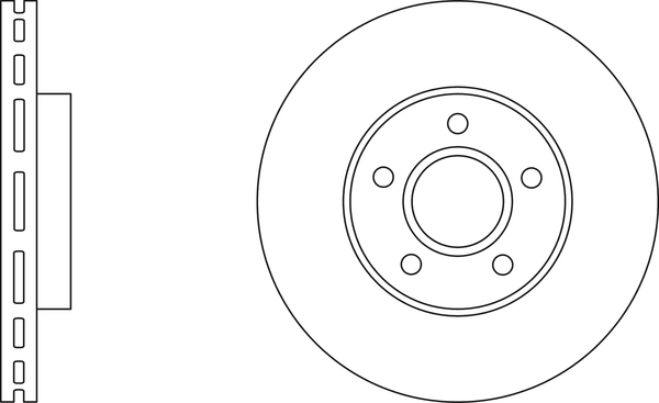 Picture of APEC - SDK6030 - Brake Disc (Braking System)