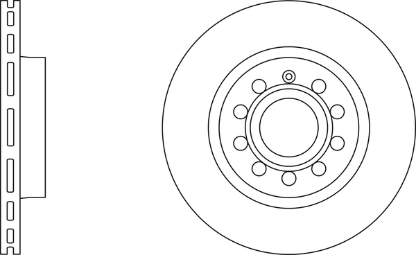 Picture of APEC - SDK6066 - Brake Disc (Braking System)