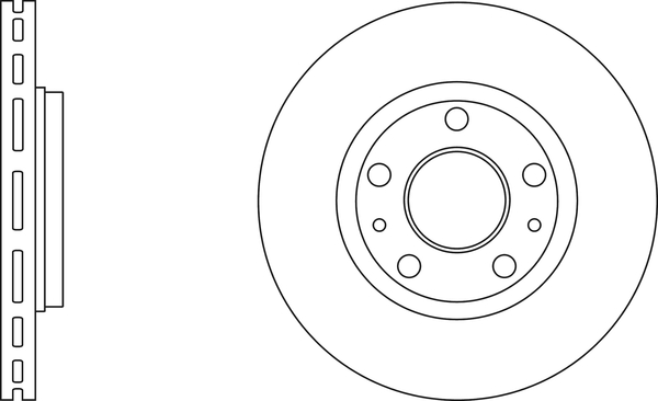 Picture of APEC - SDK6219 - Brake Disc (Braking System)