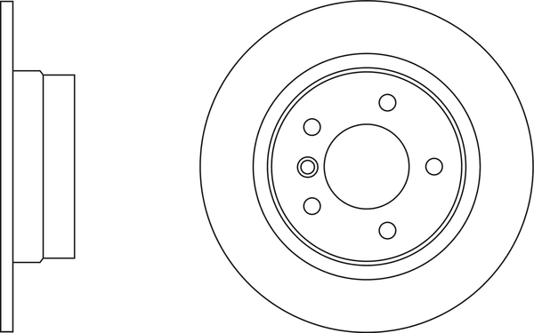 Picture of APEC - SDK6244 - Brake Disc (Braking System)