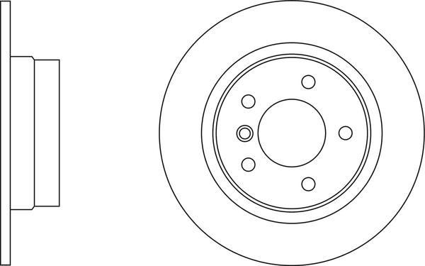 Picture of APEC - SDK6244 - Brake Disc (Braking System)