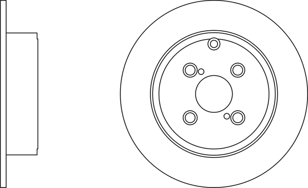 Picture of APEC - SDK6357 - Brake Disc (Braking System)