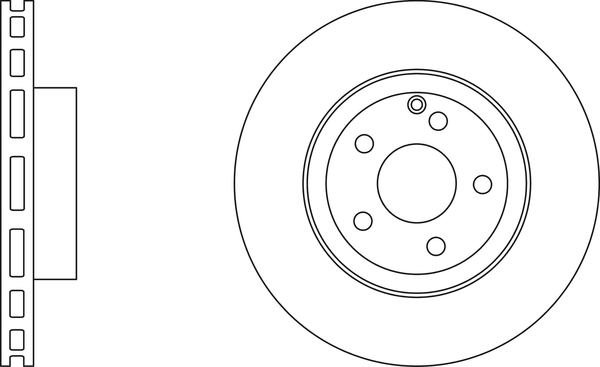 Picture of APEC - SDK6368 - Brake Disc (Braking System)