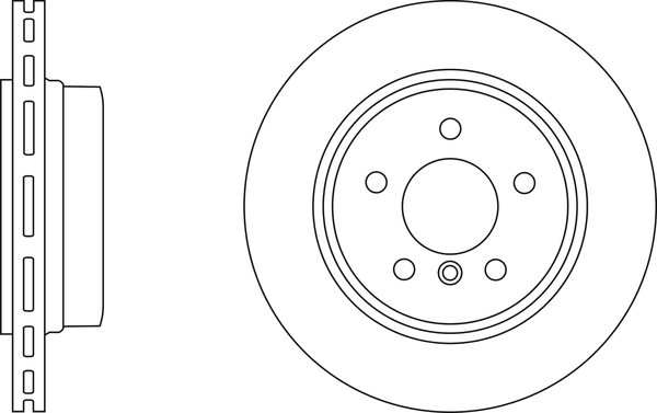 Picture of APEC - SDK6439 - Brake Disc (Braking System)