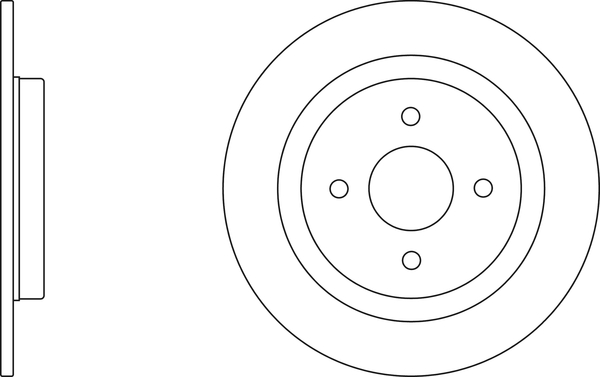 Picture of APEC - SDK6449 - Brake Disc (Braking System)