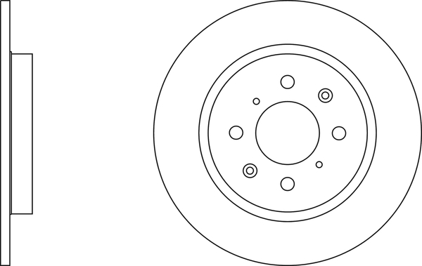 Picture of APEC - SDK6631 - Brake Disc (Braking System)