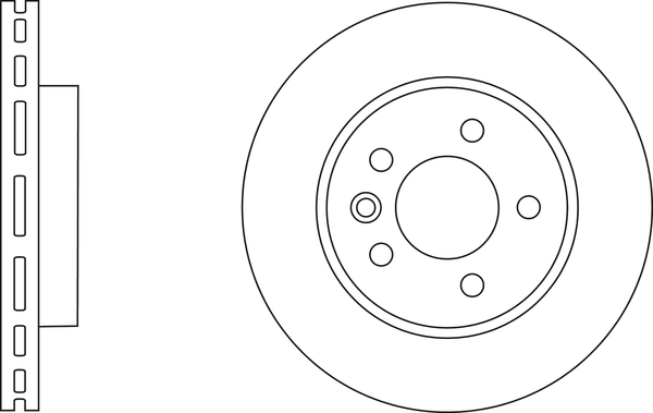 Picture of APEC - SDK6667 - Brake Disc (Braking System)