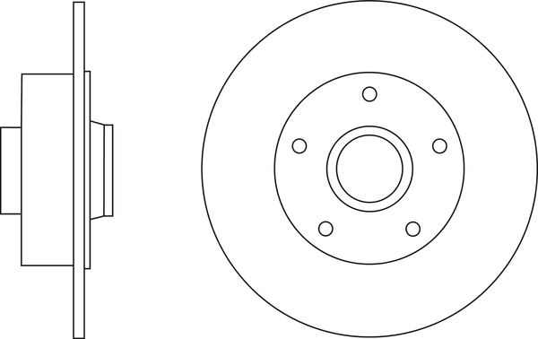 Picture of APEC - SDK6678 - Brake Disc (Braking System)