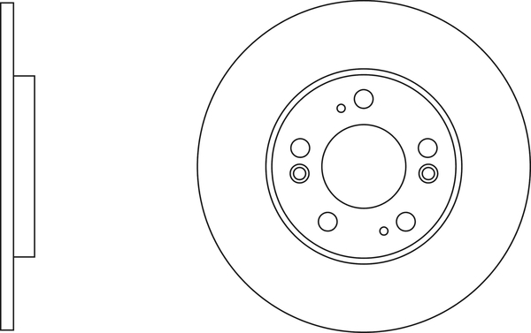 Picture of APEC - SDK6753 - Brake Disc (Braking System)