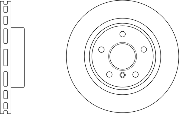 Picture of APEC - SDK6781 - Brake Disc (Braking System)