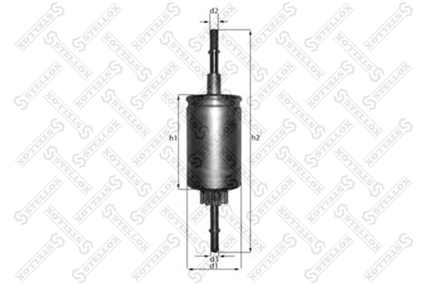 STELLOX - 21-00458-SX - Filter za gorivo (Sistem za dovod goriva)