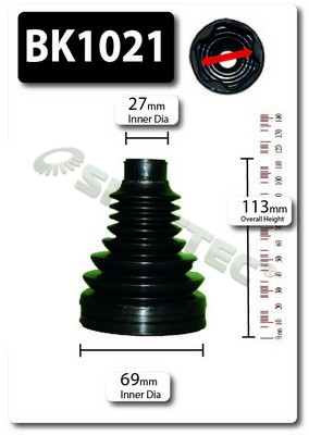 Picture of SHAFTEC - BK1021 - Bellow Kit, drive shaft (Wheel Drive)