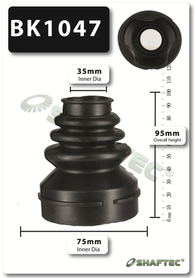 Picture of SHAFTEC - BK1047 - Bellow Set, drive shaft (Final Drive)