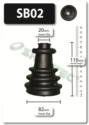 Picture of SHAFTEC - SB02 - Bellow Kit, drive shaft (Wheel Drive)