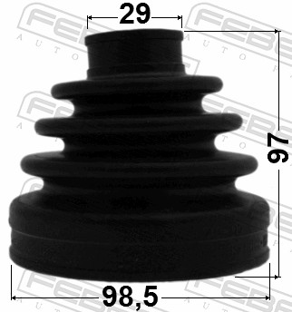 Picture of FEBEST - 0215-Y62 - Bellow Set, drive shaft (Final Drive)