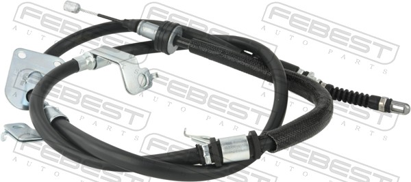 Picture of Cable Pull -  parking brake - FEBEST - 12100-D7LH