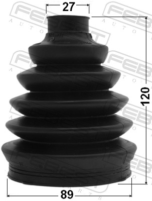 Picture of FEBEST - 2117P-CA223 - Bellow Set, drive shaft (Final Drive)