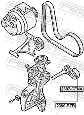 Picture of  - FEBEST - 2390-BZB