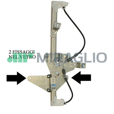 Picture of MIRAGLIO - 30/1699 - Window Regulator (Interior Equipment)