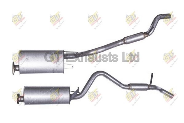 Picture of GT Exhausts - GCL244 - End Silencer (Exhaust System)