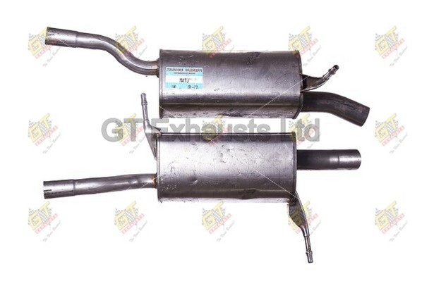 Picture of Rear Muffler - GT Exhausts - GCT141